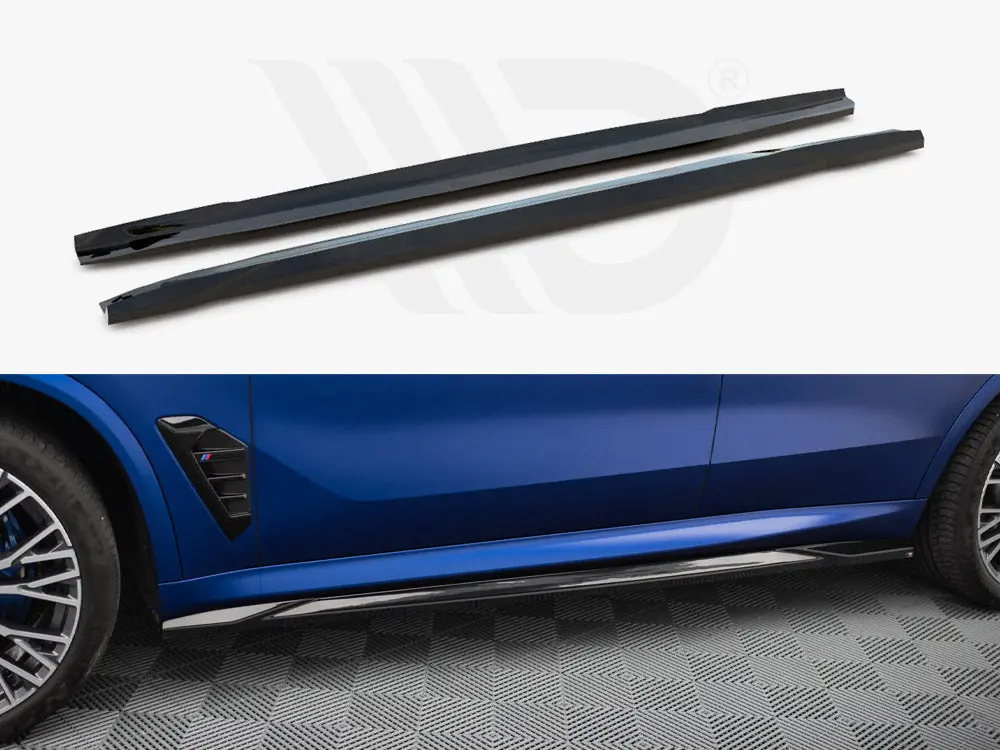 Maxton Design Side Skirts Diffusers V.1 Bmw X5 M-Pack G05 Facelift 1