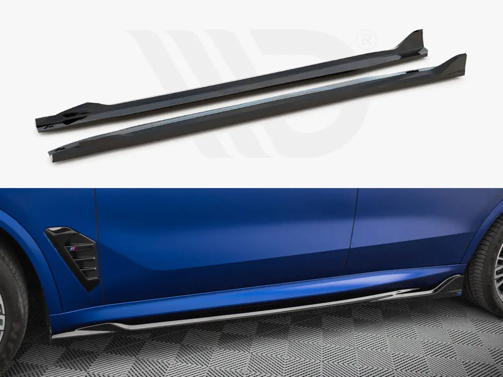 Maxton Design Side Skirts Diffusers V.2 Bmw X5 M-Pack G05 Facelift 1