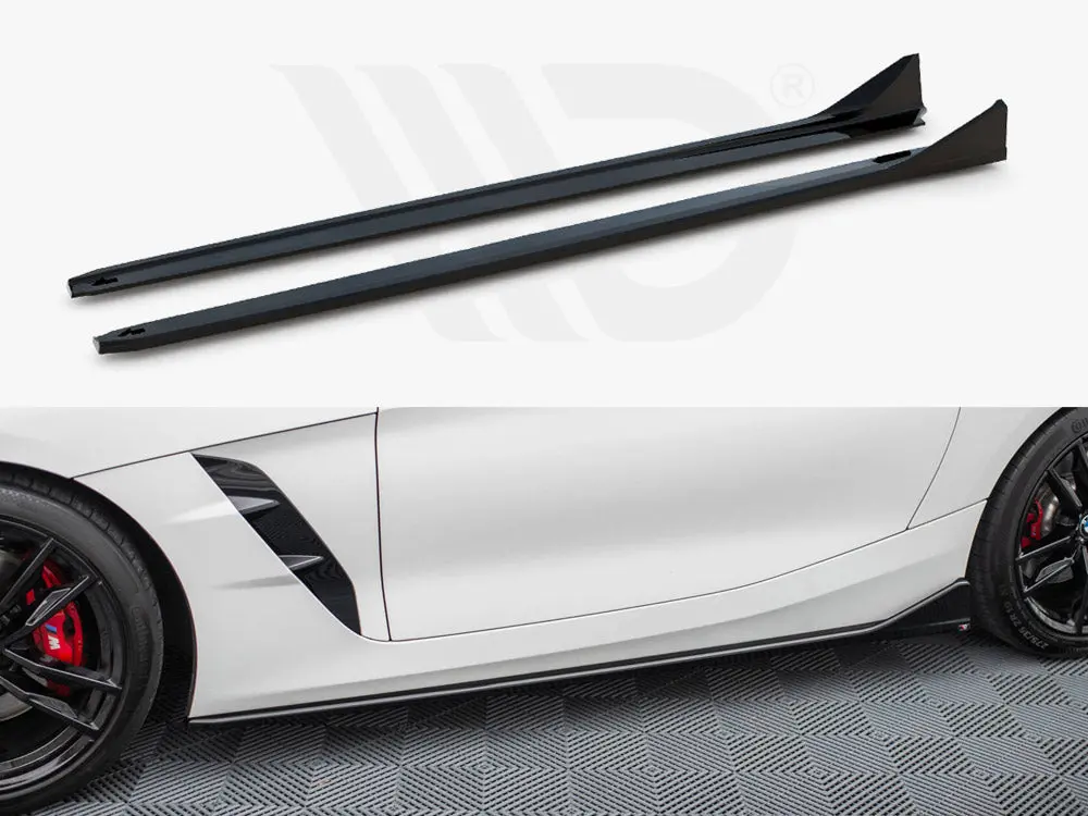 Maxton Design Side Skirts Diffusers Bmw Z4 M40i / M-Pack G29 Facelift 1