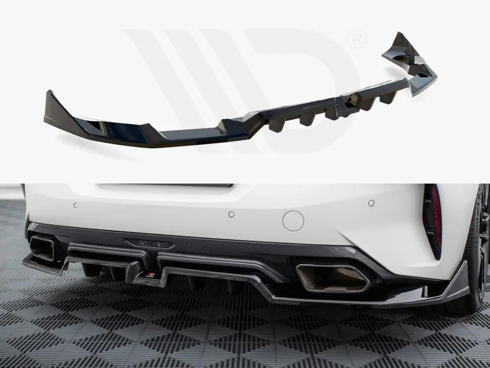 Maxton Design Central Rear Splitter (Vertical Bars) Bmw Z4 M40i G29 1