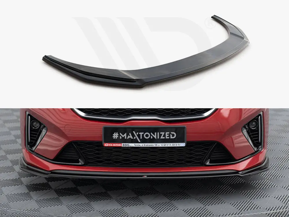 Maxton Design Front Splitter V.2 Kia Proceed Gt Mk1 1