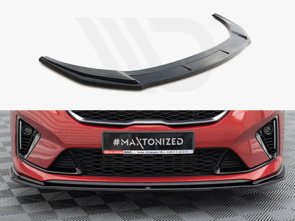Maxton Design Front Splitter V.3 Kia Proceed Gt Mk1 1