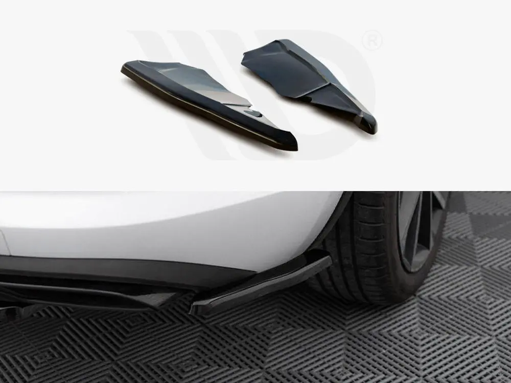 Rear Side Splitters Skoda Kodiaq Mk1 Sportline (Version With Mudflaps) 1