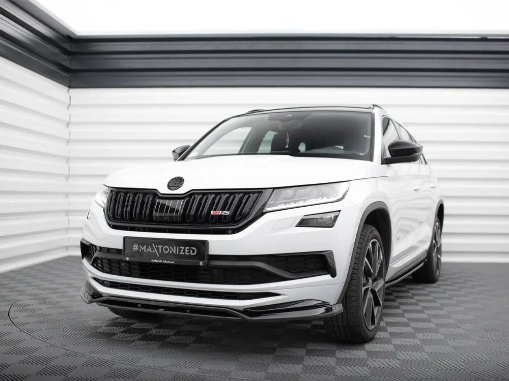 Maxton Design Front Splitter Skoda Kodiaq Mk1 Sportline / Rs 2