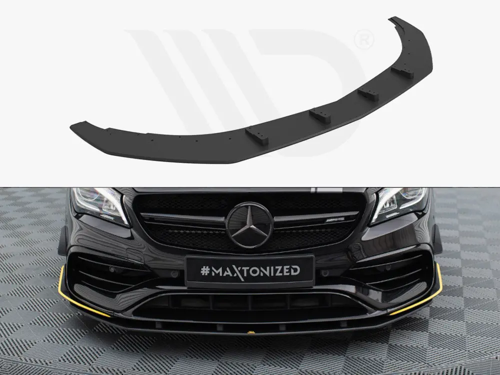 Maxton Design Street Pro Front Splitter Mercedes-Amg Cla 45 Aero C117 Facelift 1