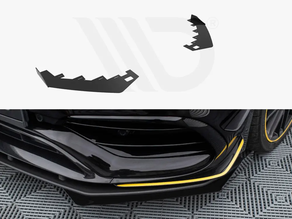 Maxton Design Front Flaps Mercedes-Amg Cla 45 Aero C117 Facelift 1