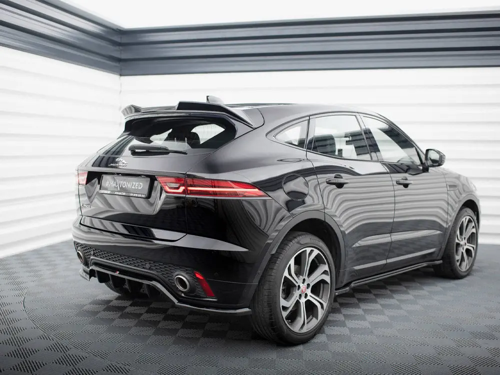 Maxton Design Central Rear Splitter (Vertical Bars) Jaguar E-Pace R-Dynamic Mk1 2