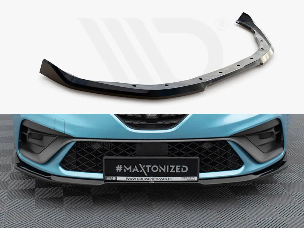 Maxton Design Front Splitter V.1 Renault Clio R.S. Line Mk5 1