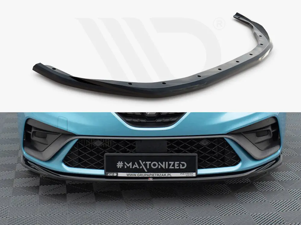 Maxton Design Front Splitter V.2 Renault Clio R.S. Line Mk5 1