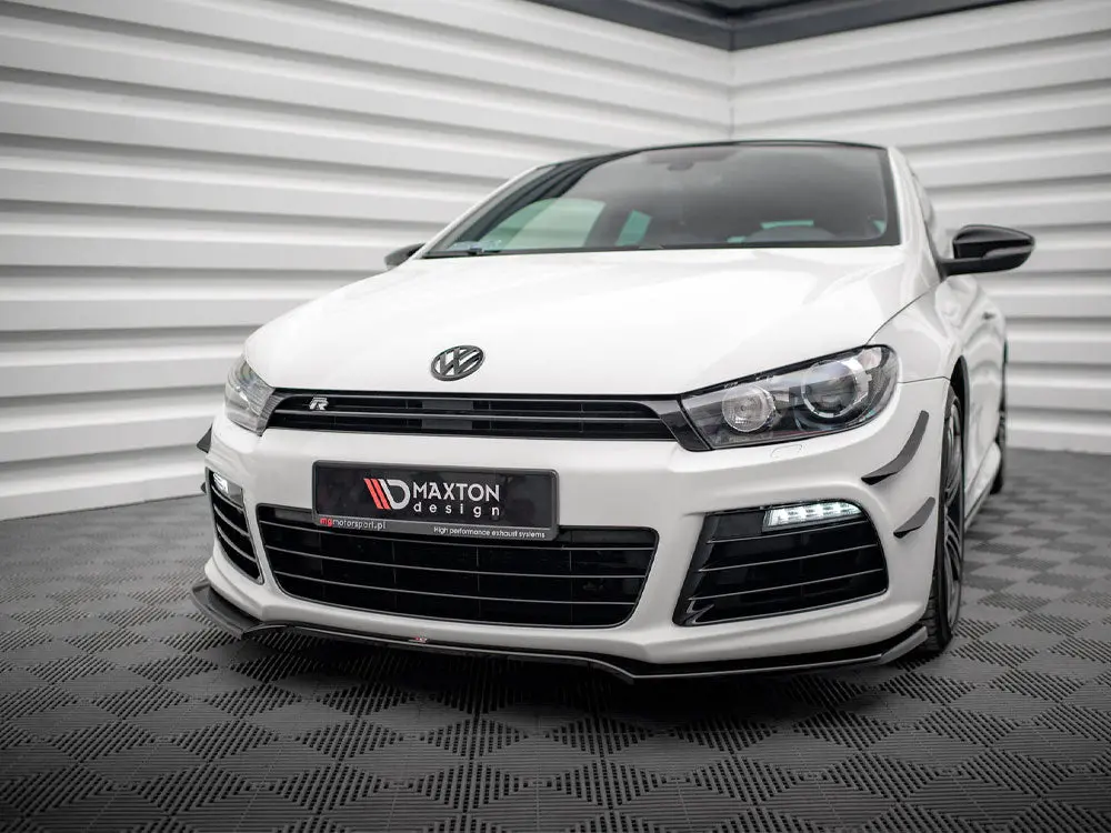 Maxton Design Front Splitter V.4 Volkswagen Scirocco R Mk3 1