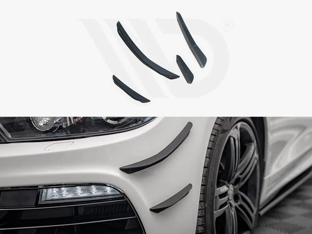 Maxton Design Front Bumper Wings (Canards) Volkswagen Scirocco R Mk3 1