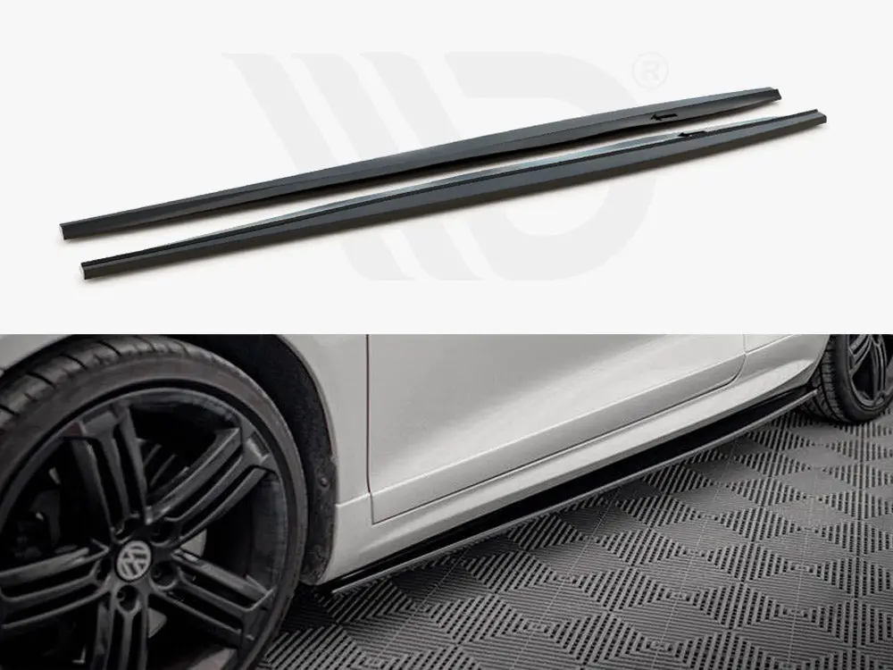 Side Skirts Diffusers V.1 Volkswagen Scirocco R Mk3 1