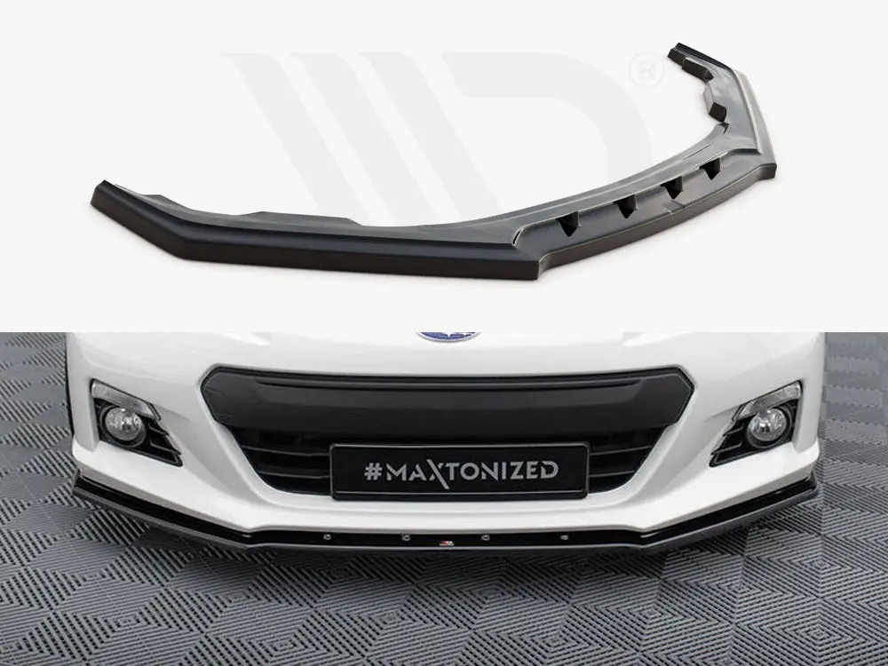 Maxton Design Front Splitter V.1 Subaru Brz Facelift 1