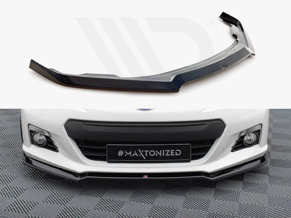 Maxton Design Front Splitter V.3 Subaru Brz Facelift 1