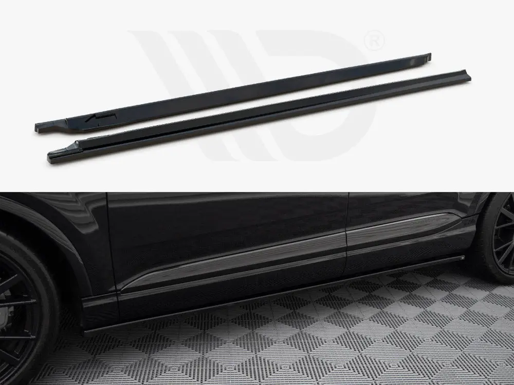 Maxton Design Side Skirts Diffusers V.2 Audi Sq7 / Q7 S-Line Mk2 1