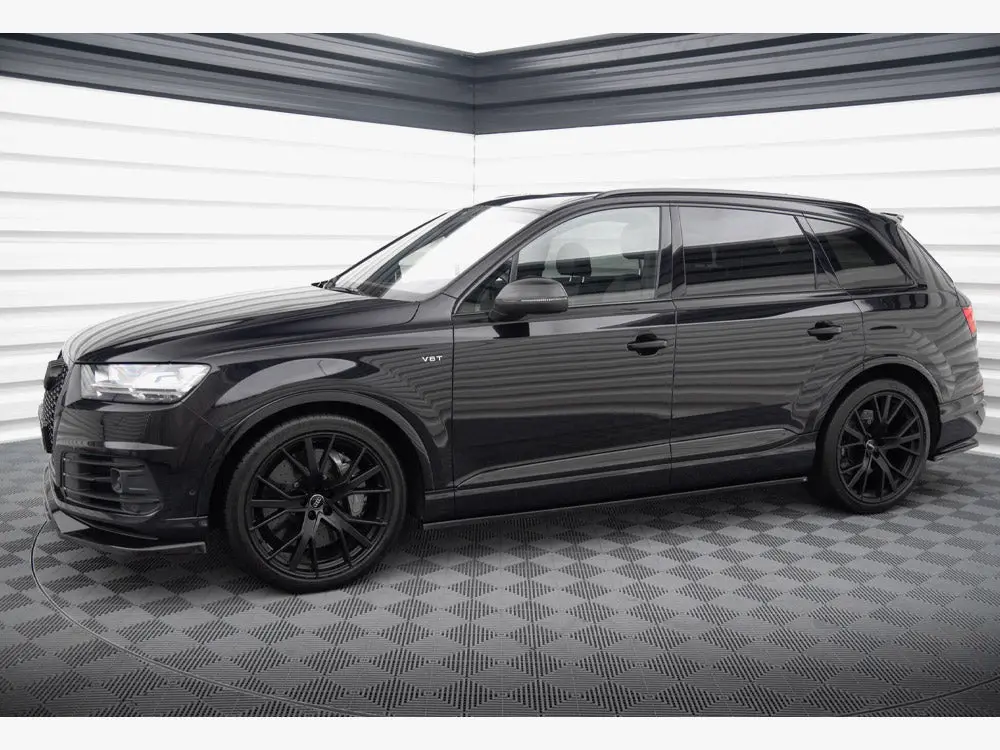 Maxton Design Side Skirts Diffusers V.2 Audi Sq7 / Q7 S-Line Mk2 2