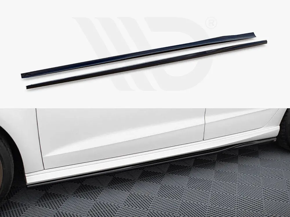 Maxton Design Side Skirts Diffusers Audi S3 / A3 S-Line Sportback 8V 1