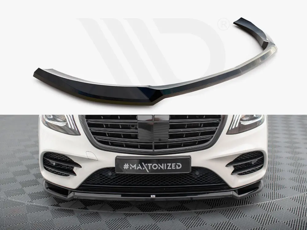 Maxton Design Front Splitter V.1 Mercedes-Benz S Amg-Line W222 Facelift 1