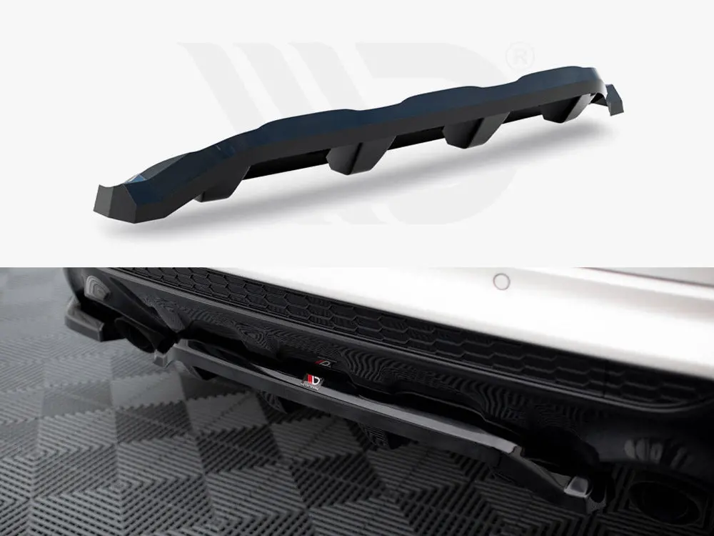 Maxton Design Central Rear Splitter (Vertical Bars) Ford Kuga St-Line Mk2 1