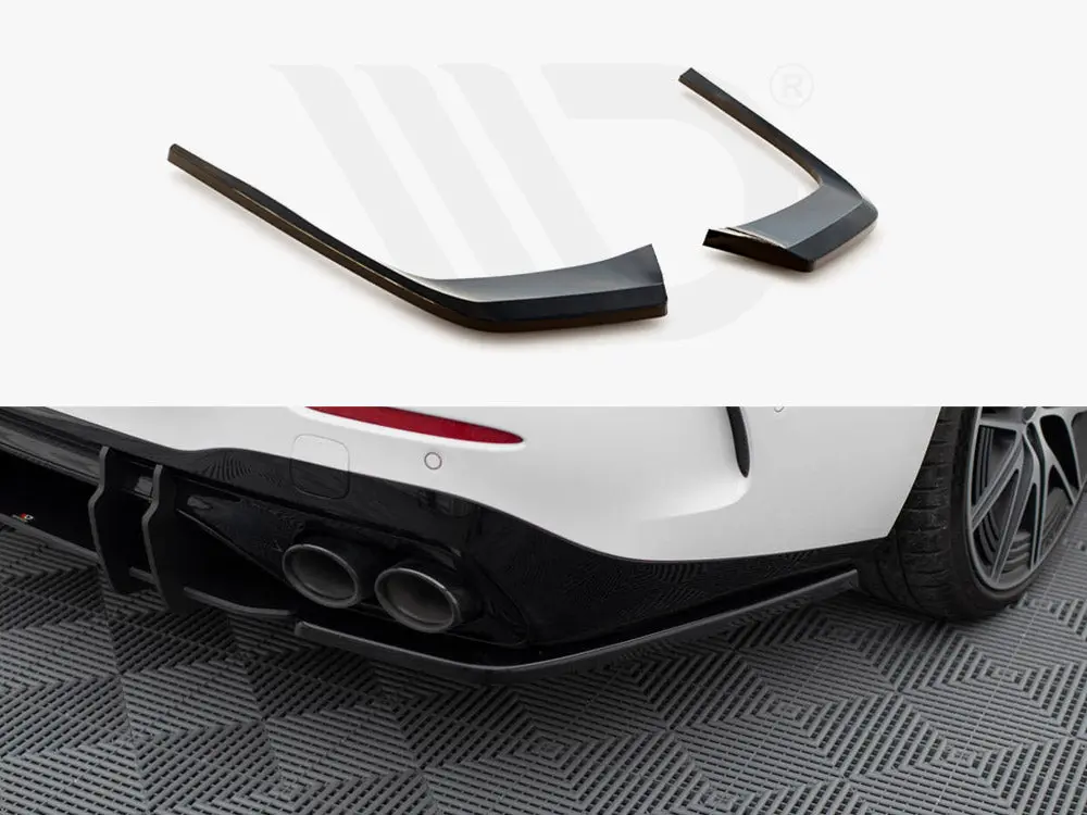Maxton Design Rear Side Splitters Mercedes-Benz C Amg-Line / 43 Amg W206 1