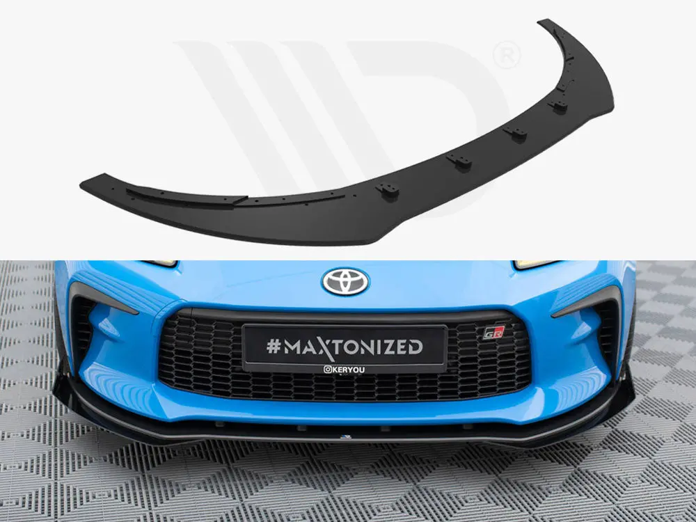 Maxton Design Street Pro Front Splitter V.1 Toyota Gr86 Mk1 1