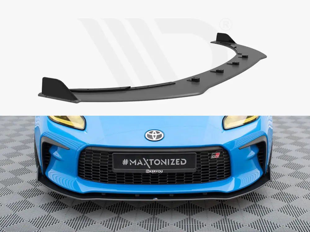 Maxton Design Street Pro Front Splitter V.2 Toyota Gr86 Mk1 1