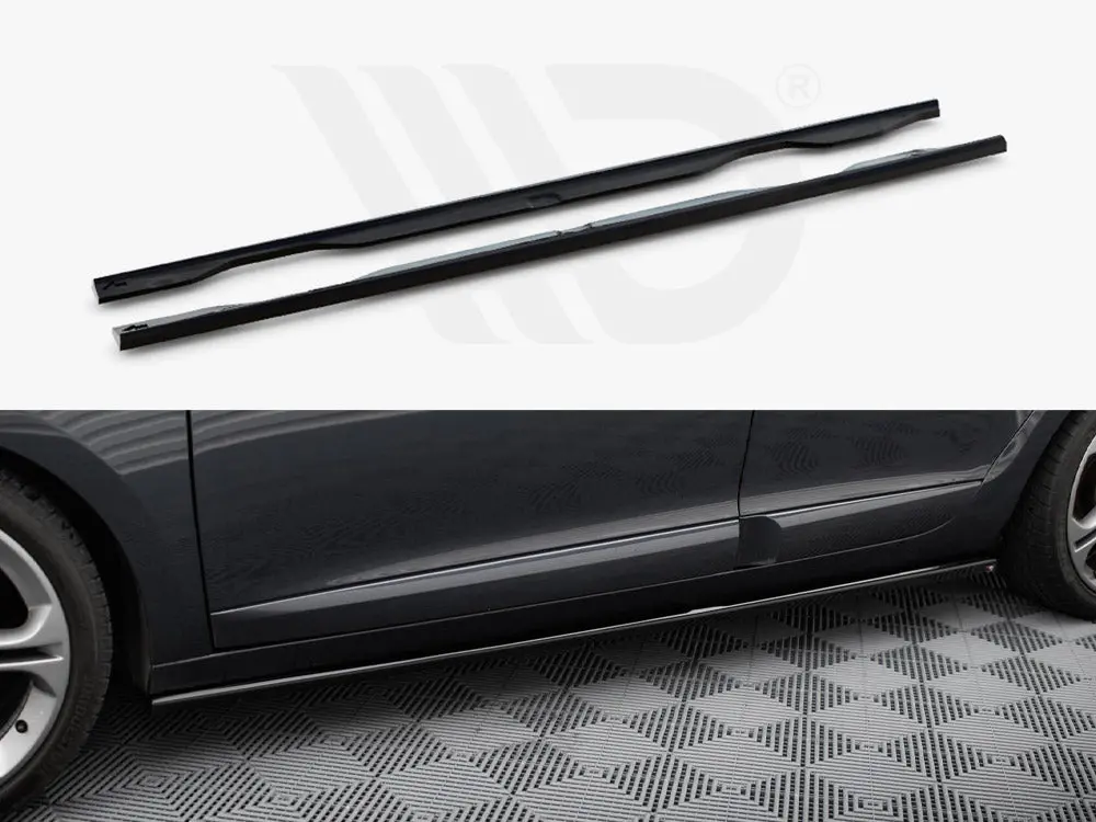 Maxton Design Side Skirts Diffusers Renault Megane Gt Mk3 Facelift 1