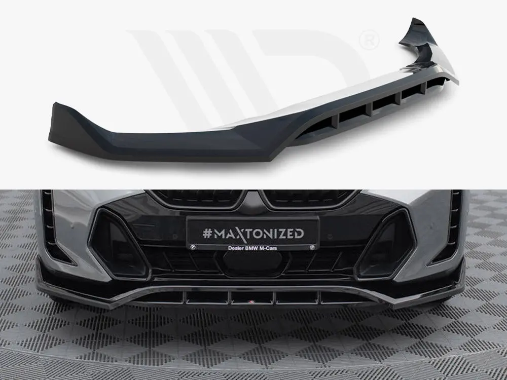 Maxton Design Front Splitter V.2 Bmw X6 M-Pack G06 Facelift 1