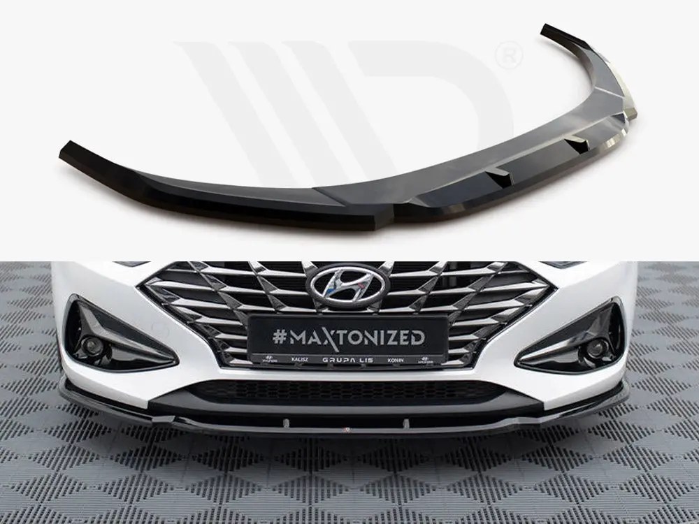 Maxton Design Front Splitter V.1 Hyundai I30 Mk3 Facelift 1