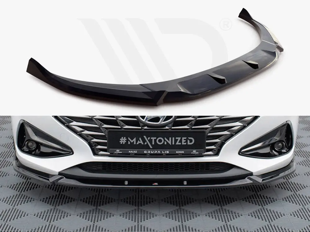 Maxton Design Front Splitter V.2 Hyundai I30 Mk3 Facelift 1