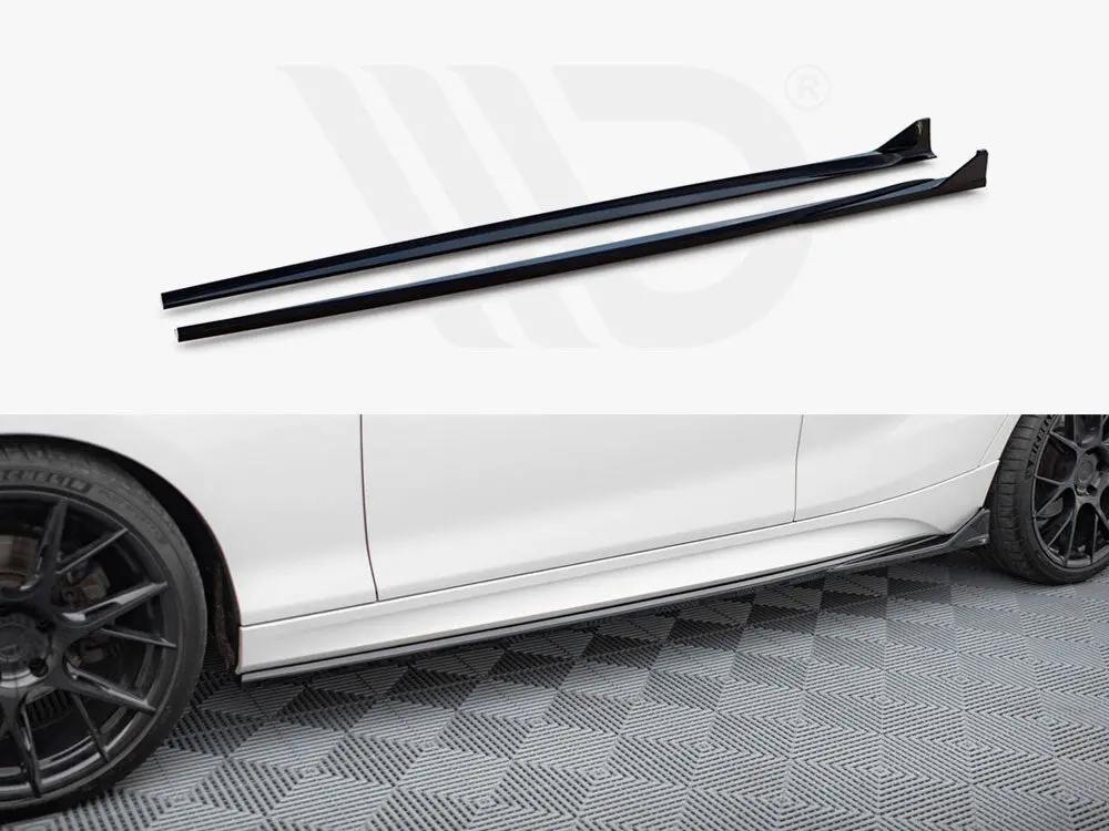 Maxton Design Side Skirts Diffusers V.3 Csl Look Bmw 1 M-Pack / M140i F20 Facelift 1