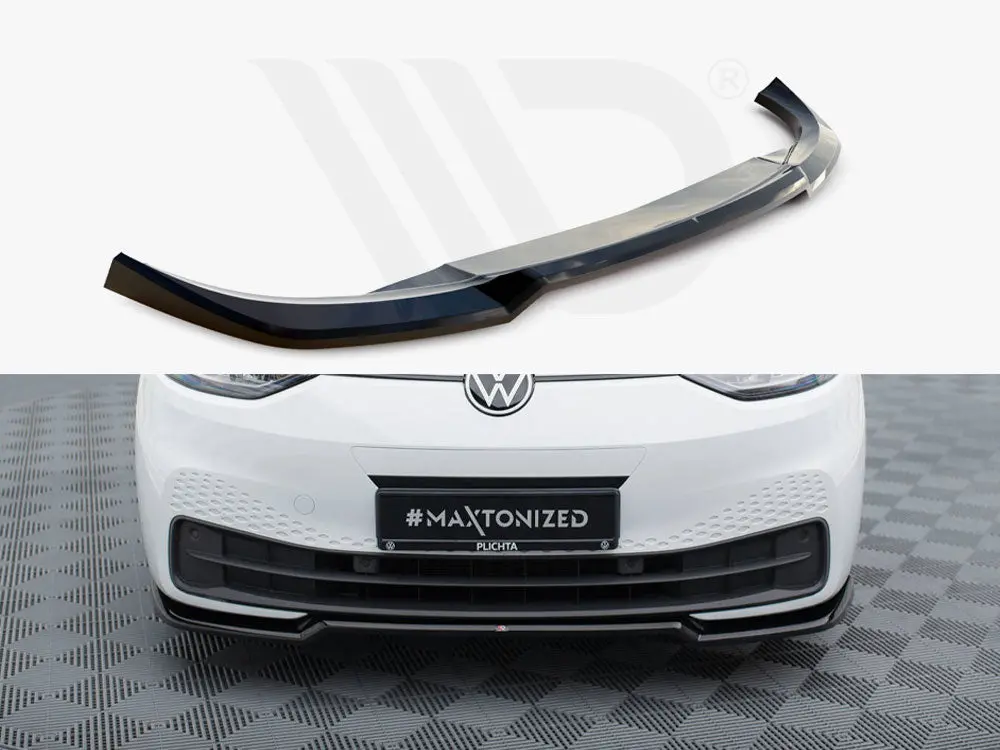 Maxton Design Front Splitter V.1 Volkswagen Id.3 Mk1 1
