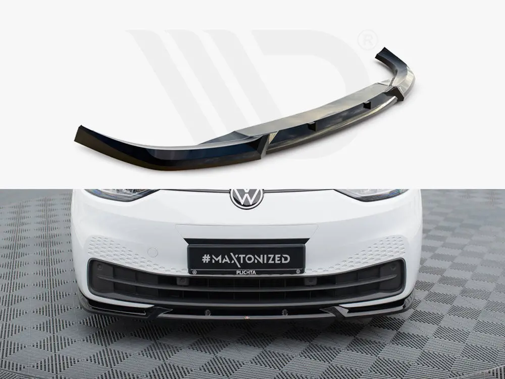 Maxton Design Front Splitter V.2 Volkswagen Id.3 Mk1 1