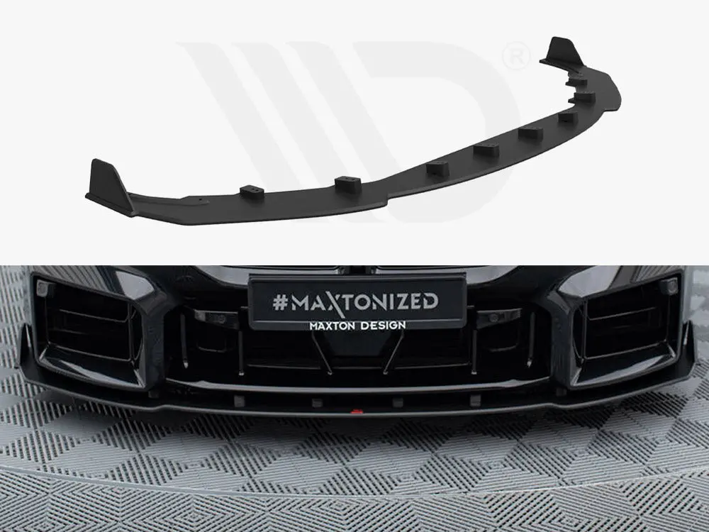 Maxton Design Street Pro Front Splitter V.2 Bmw M2 G87 1