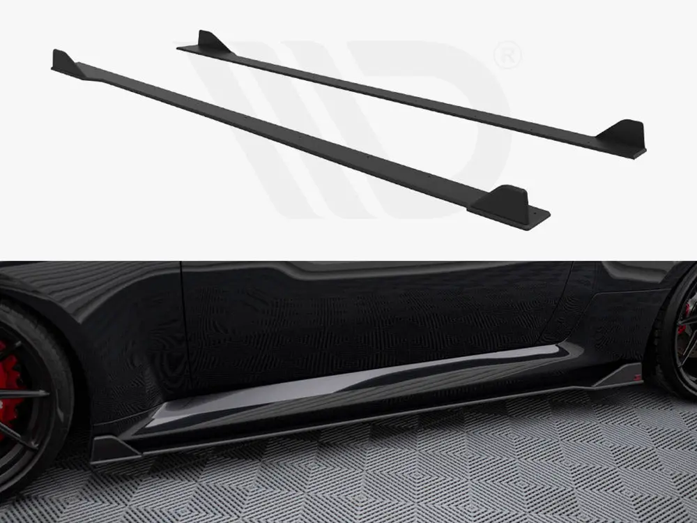 Maxton Design Street Pro Side Skirts Diffusers V.2 Bmw M2 G87 1