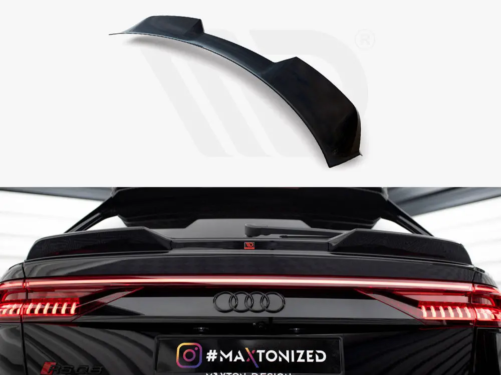Maxton Design Lower Spoiler Cap 3D Audi Rsq8 / Sq8 / Q8 S-Line Mk1 1