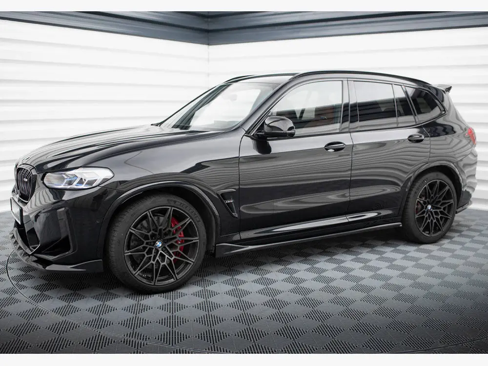 Maxton Design Side Skirt Diffusers Bmw X3 M F97 / F97 Facelift 2
