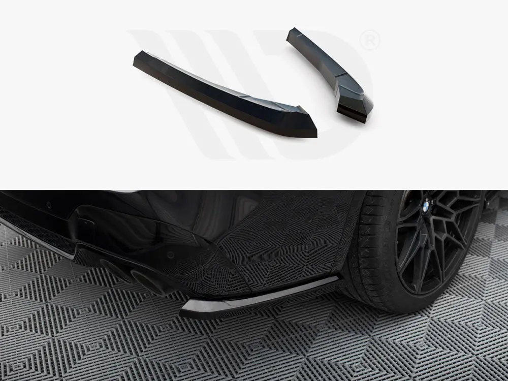 Maxton Design Rear Side Splitters V.1 Bmw X3 M F97 Facelift 1