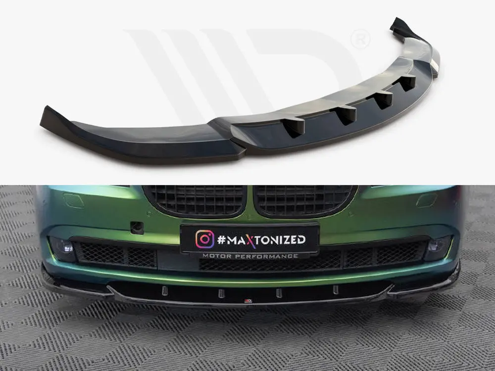 Maxton Design Front Splitter V.1 Bmw 7 F01 1