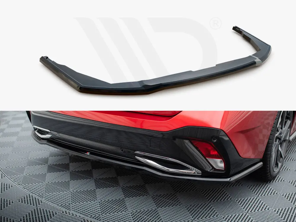 Maxton Design Central Rear Splitter Peugeot 308 Mk3 1