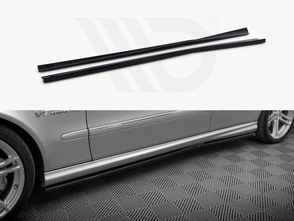 Maxton Design Side Skirts Diffusers Mercedes-Benz E 55 Amg W211 1