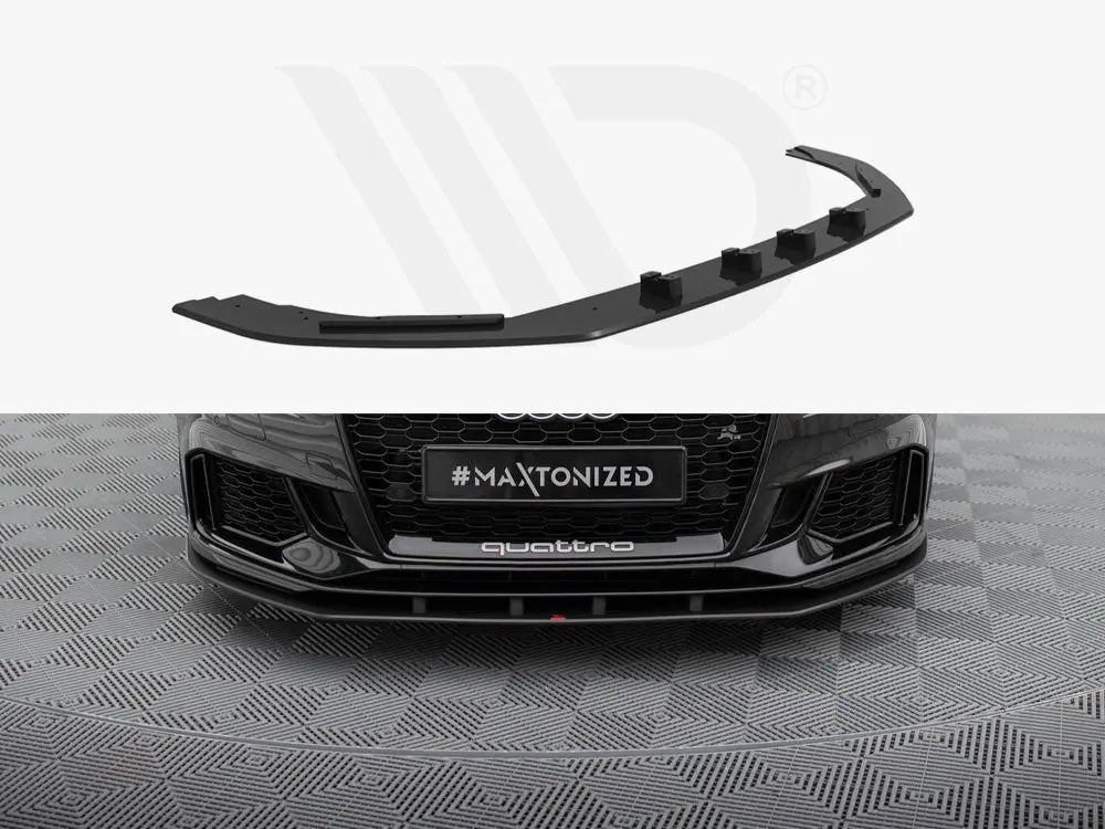Maxton Design Street Pro Front Splitter Audi Rs3 Sedan 8V Facelift 1