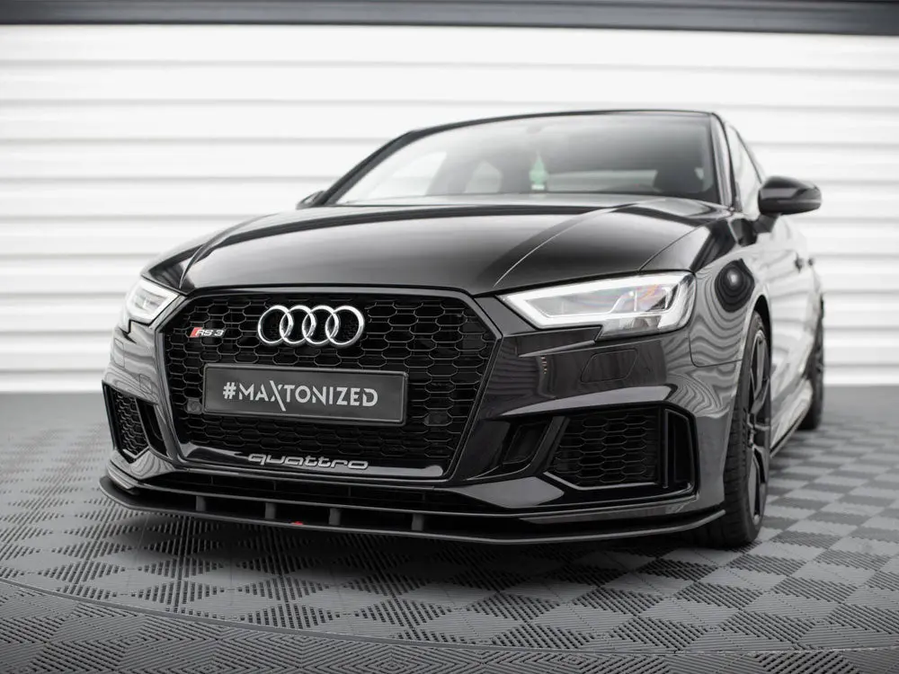 Maxton Design Street Pro Front Splitter Audi Rs3 Sedan 8V Facelift 2
