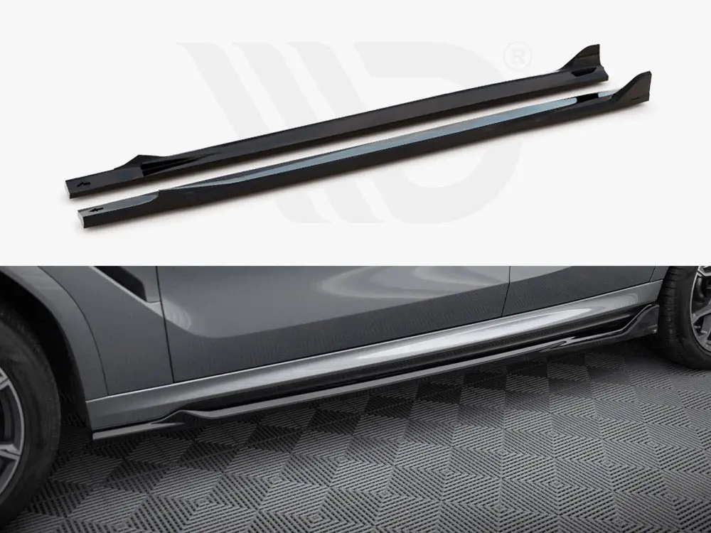 Maxton Design Side Skirts Diffusers V.2 Bmw X6 M-Pack G06 Facelift 1