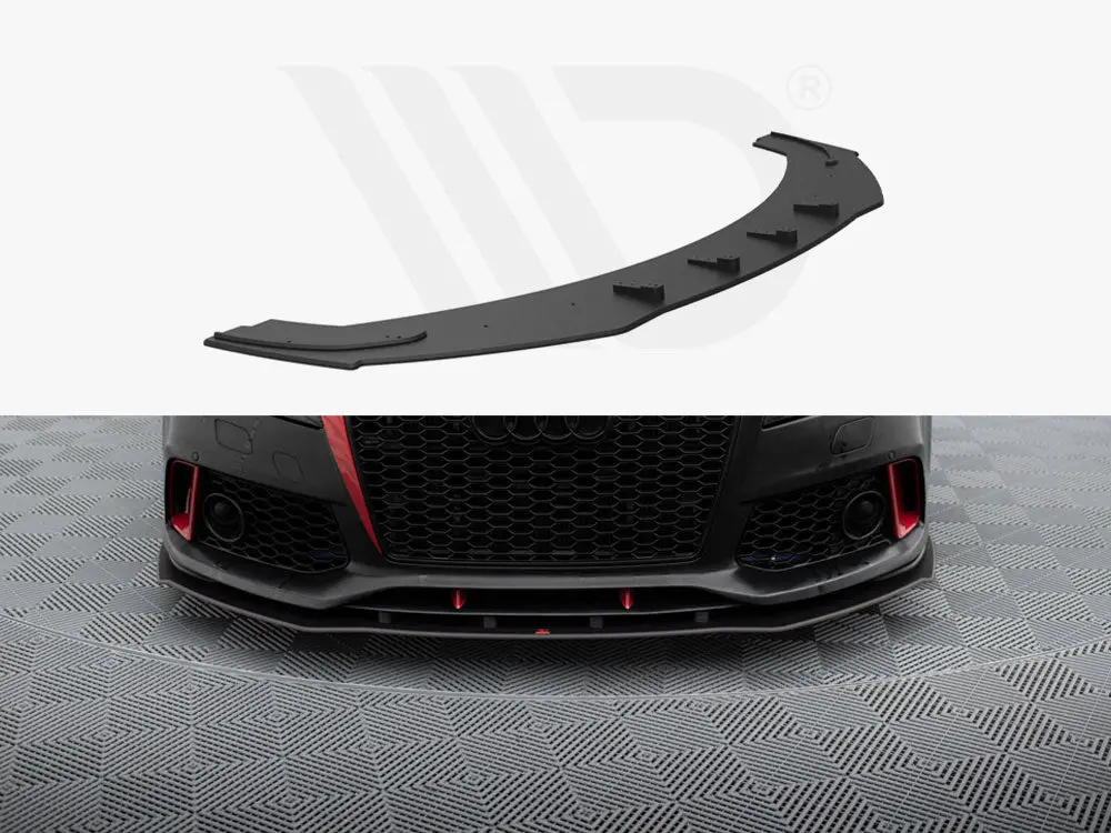Maxton Design Street Pro Front Splitter Audi A7 Rs7 Look C7 1