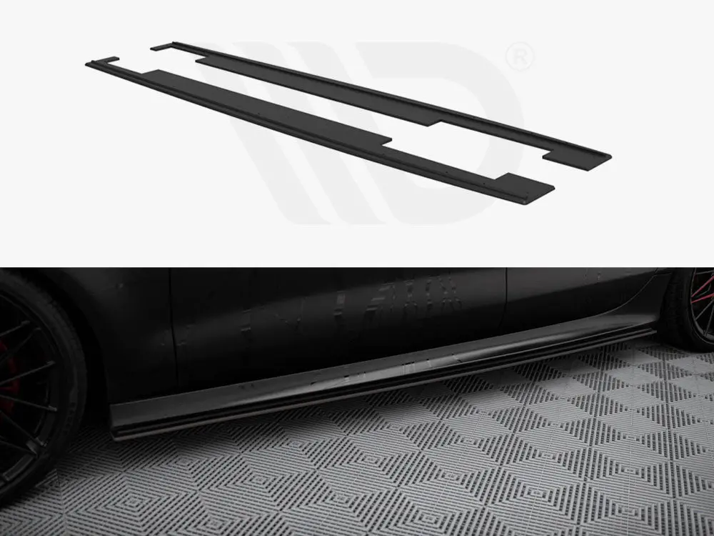Maxton Design Street Pro Side Skirts Diffusers Audi A7 Rs7 Look C7 1