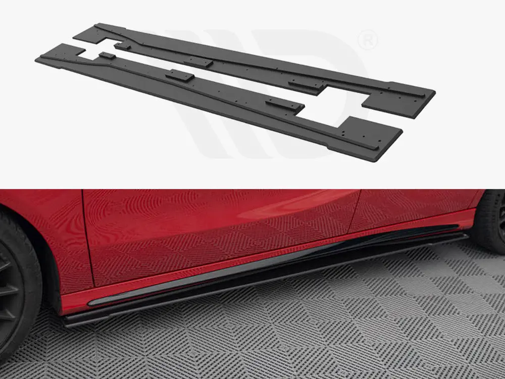 Maxton Design Street Pro Side Skirts Diffusers Mercedes-Benz A 45 Amg W176 Facelift 1