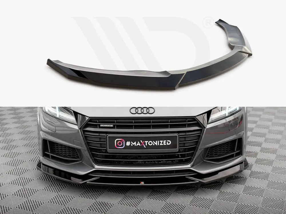 Maxton Design Front Splitter V.1 Audi Tt S / S-Line 8S 1