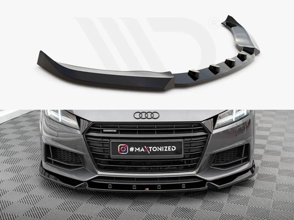 Maxton Design Front Splitter V.2 Audi Tt S / S-Line 8S 1