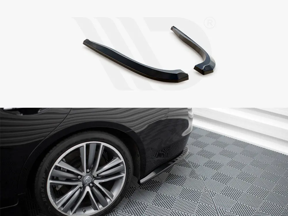 Maxton Design Rear Side Splitters V.2 Infiniti Q50 S Mk1 1